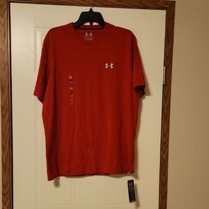Under Armour Men's Vibrant Red Short Sleeve Tee
